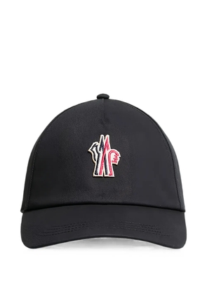 Moncler Grenoble logo-patch baseball cap - Black