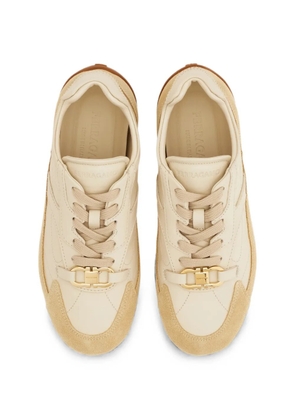 Ferragamo Gancini ornament sneakers - Neutrals