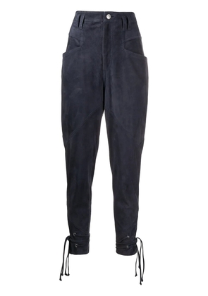ISABEL MARANT Ubaia tapered trousers - Blue