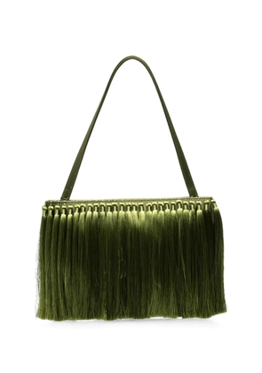 Simon Miller tassel-embellished clutch bag - Green