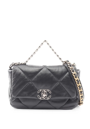 CHANEL Pre-Owned 2021 Chanel 19 two-way shoulder bag - Black