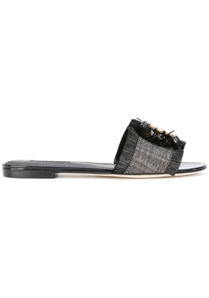 Dolce & Gabbana embellished sandals - Black