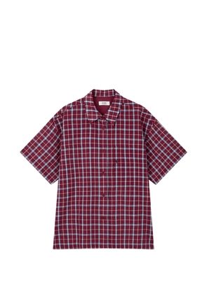 TOMBOY checkered short-sleeved shirt