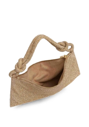 Cult Gaia nano Hera crystal-embellished tote bag - Gold