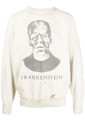 SAINT MXXXXXX Saint Michael Frankenstein sweatshirt - Grey