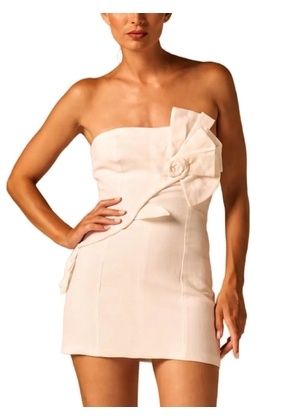 JBQ Lilah strapless dress - White