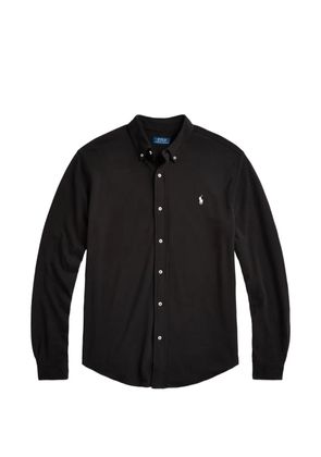 Polo Ralph Lauren embroidered-logo shirt - Black