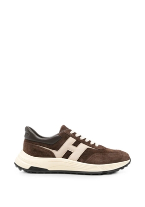 Hogan Hyperlight panelled sneakers - Brown