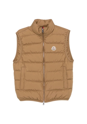 Moncler Contrin padded gilet - Brown