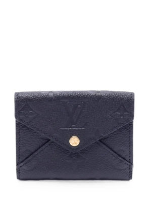 Louis Vuitton Pre-Owned 2021 Portefeuille Céleste tri-fold wallet - Black