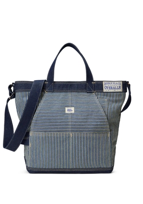 Ralph Lauren RRL Piers striped tote bag - Blue