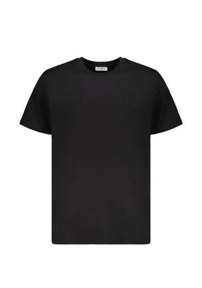 Iceberg logo-embroidered cotton T-shirt - Black
