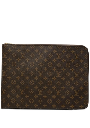 Louis Vuitton Pre-Owned 1987 Monogram Poche Documents Portfolio business bag - Brown