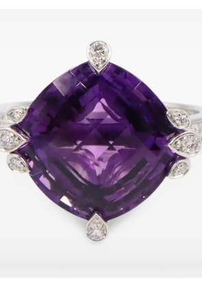 Cartier 2010s Indian Mystery diamond-embellishment ring - Silver