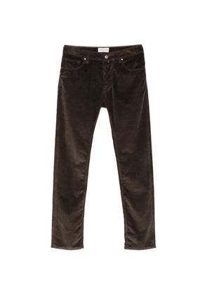 Jacob Cohën corduroy-effect jeans - Brown