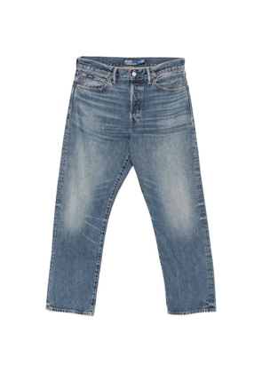 Polo Ralph Lauren belt-loop buttoned jeans - Blue