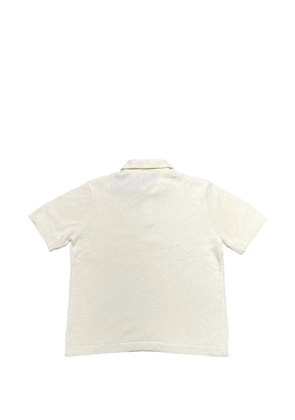Sinclair straight-hem polo shirt - Neutrals