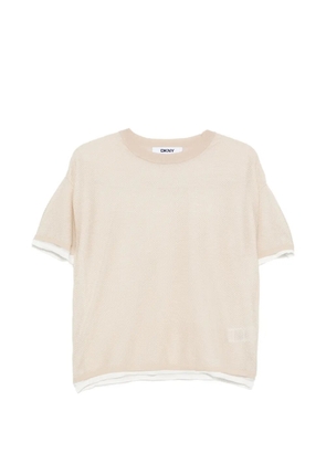 DKNY short-sleeve top - Neutrals