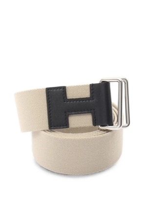 Hermès Pre-Owned Nomad H-patch belt - Neutrals
