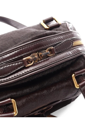 Celine Pre-Owned 2000s tassel-detail shoulder bag - Brown