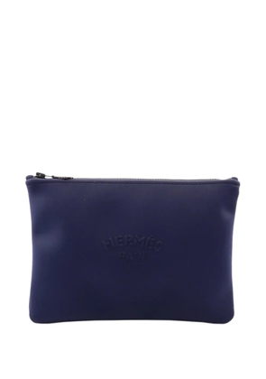 Hermès Pre-Owned 2010-2026 Neobain MM pouch - Blue