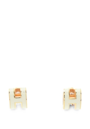 Hermès Pre-Owned 2010s Mini Pop H earrings - White
