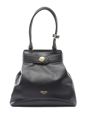 Prada Pre-Owned 2010-2026 Calfskin Etude Softy shoulder bag - Black