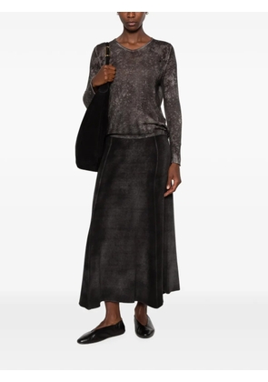 Avant Toi V-neck sweater - Grey