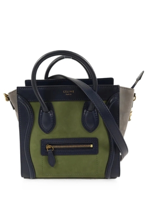 Celine Pre-Owned Nano Luggage tote bag - Green