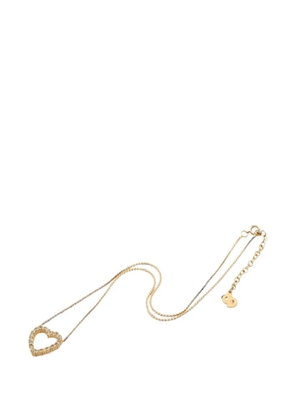 Christian Dior Pre-Owned 2010s open-heart necklace - Gold