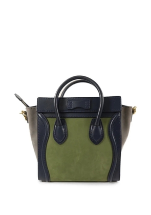 Celine Pre-Owned Nano Luggage tote bag - Green