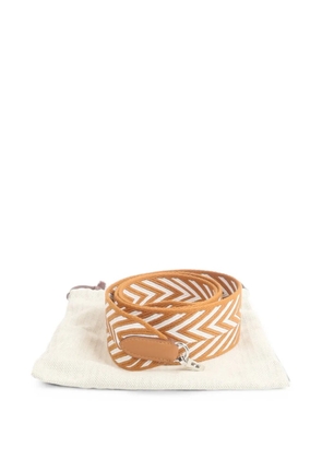 Hermès Pre-Owned Sangle Zigzag bag strap - Neutrals