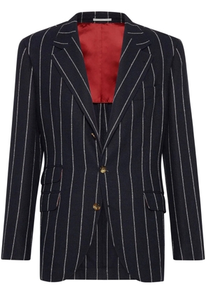 Brunello Cucinelli Cavallo blazer - Blue