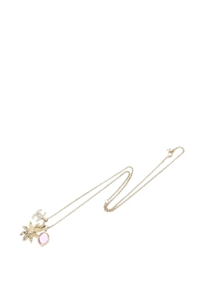 CHANEL Pre-Owned 1986-1988 Coco Mark necklace - Gold