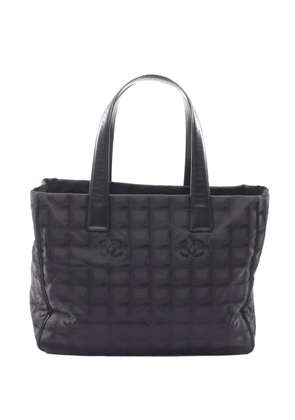 CHANEL Pre-Owned 2005-2006 New Travel Line Nylon tote bag - Black