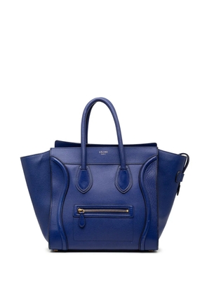 Celine Pre-Owned 2013 Mini Calfskin Luggage tote bag - Blue