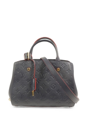 Louis Vuitton Pre-Owned Monogram Empreinte Montaigne BB tote bag - Blue