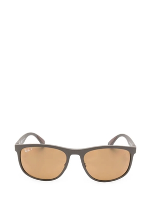Ray-Ban Liteforce rectangle-frame sunglasses - Brown
