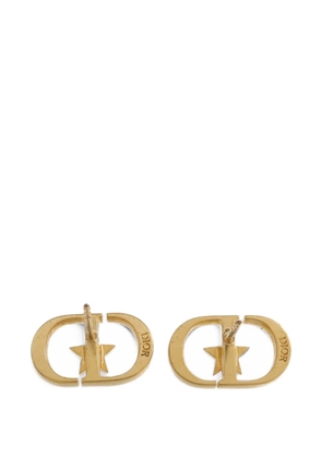 Christian Dior Pre-Owned CD star earrings - Gold