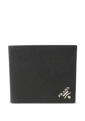 Prada Pre-Owned Saffiano-leather bifold wallet - Black