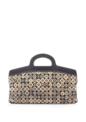 CHANEL Pre-Owned 2003-2004 CC-logo handbag - Black