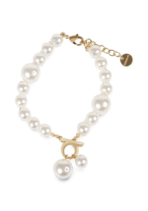 Ferragamo faux-pearl bracelet - Gold