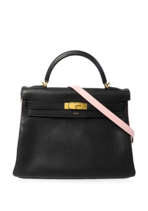 Hermès Pre-Owned 2016 32 Kelly Togo-leather tote bag - Black