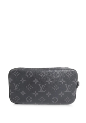 Louis Vuitton Pre-Owned Volga Pochette Monogram Eclipse clutch bag - Grey