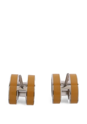 Hermès Pre-Owned Pop H earrings - Silver