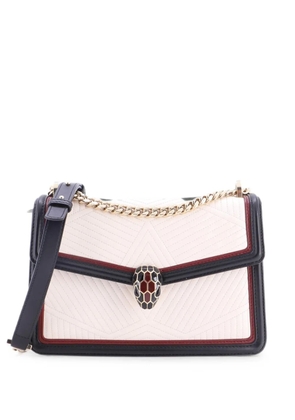 Bvlgari Pre-Owned Serpenti Forever Shoulder Bag Quilted Leather Small crossbody bag - Neutrals