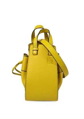 Loewe Pre-Owned mini Hammock shoulder bag - Yellow