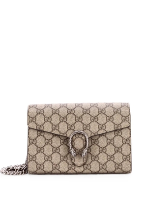 Gucci Pre-Owned Dionysus Chain Wallet GG Coated Canvas Small crossbody bag - Brown