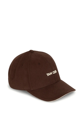 PARAMIDONNA embroidered-detail cap - Brown