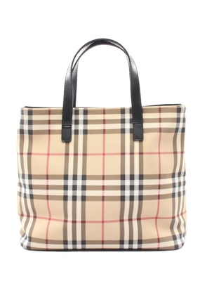 Burberry Pre-Owned 2000-2017 Nova Check tote bag - Neutrals